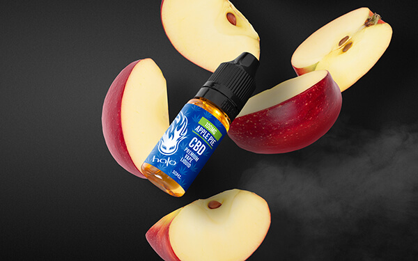 Halo Apple Pie CBD Vape Juice 30ml Bottle