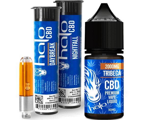 Halo CBD  Multiple Halo CBD Vape Products