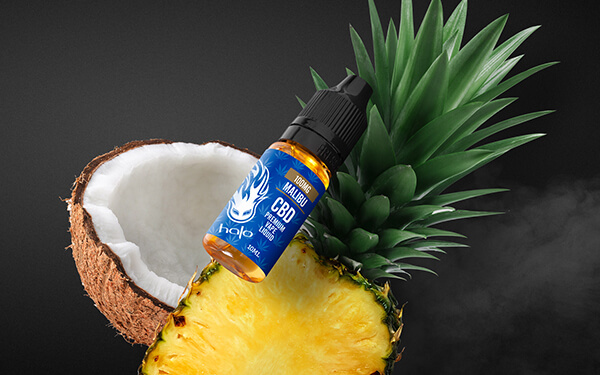 Halo Malibu CBD Vape Juice 30ml Bottle