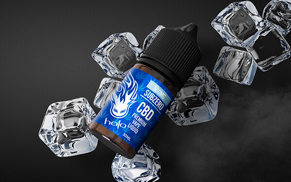 Halo Subzero CBD Vape Juice 30ml Bottle