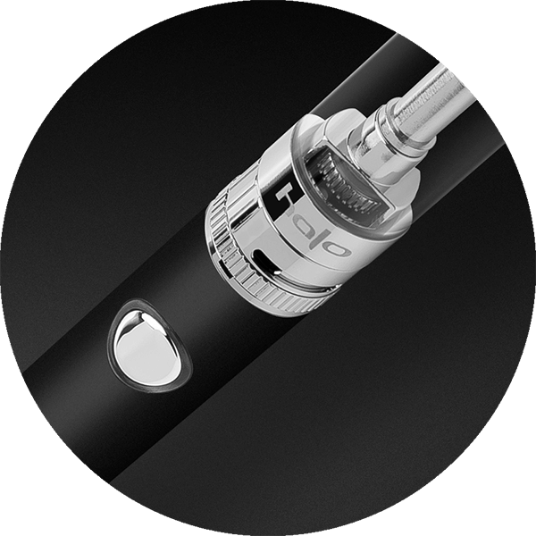 Safety Controlled Halo Triton II Button and Tank Magnified