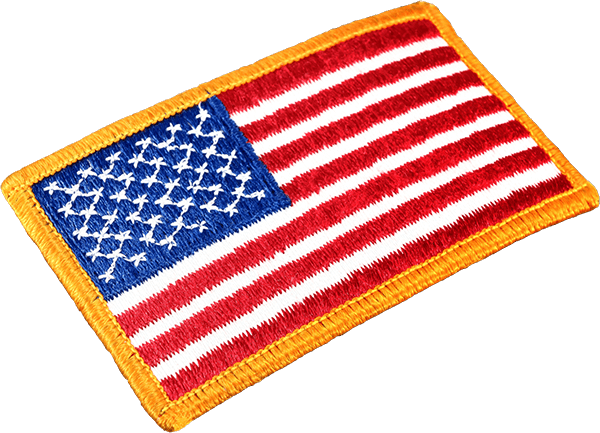 Hero Discounts American Flag Patch